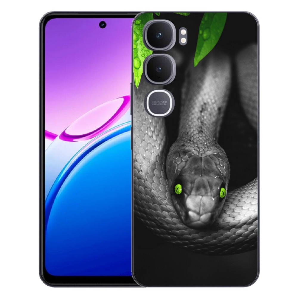 Gelový kryt mmCase na Vivo Y31 5G - had