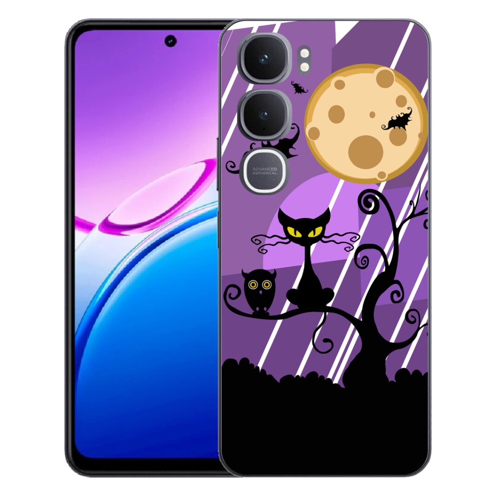 Gelový kryt mmCase na Vivo Y31 5G - halloween