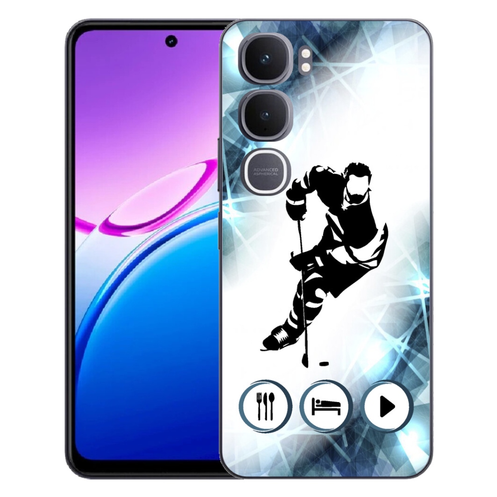 Gelový kryt mmCase na Vivo Y31 5G - hokej 1