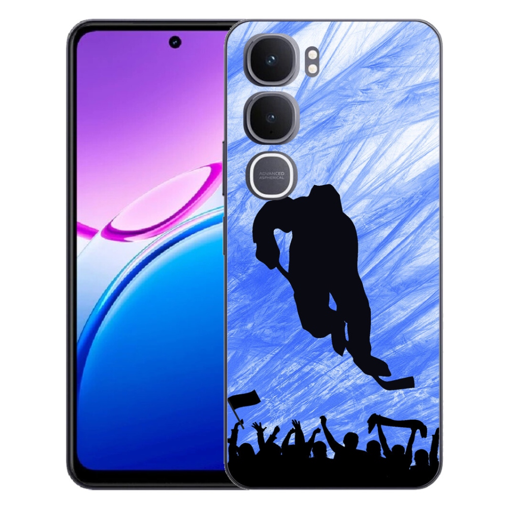 Gelový kryt mmCase na Vivo Y31 5G - hokejový hráč