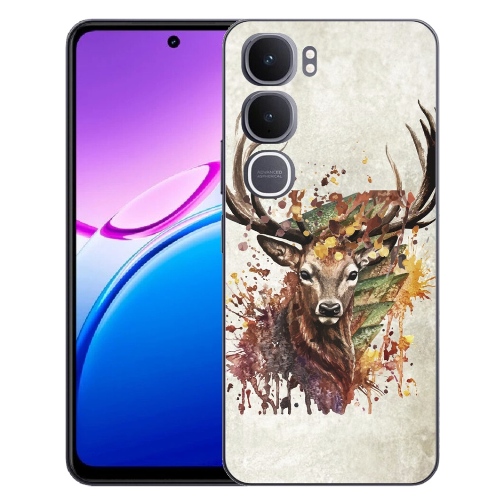Gelový kryt mmCase na Vivo Y31 5G - jelen 1