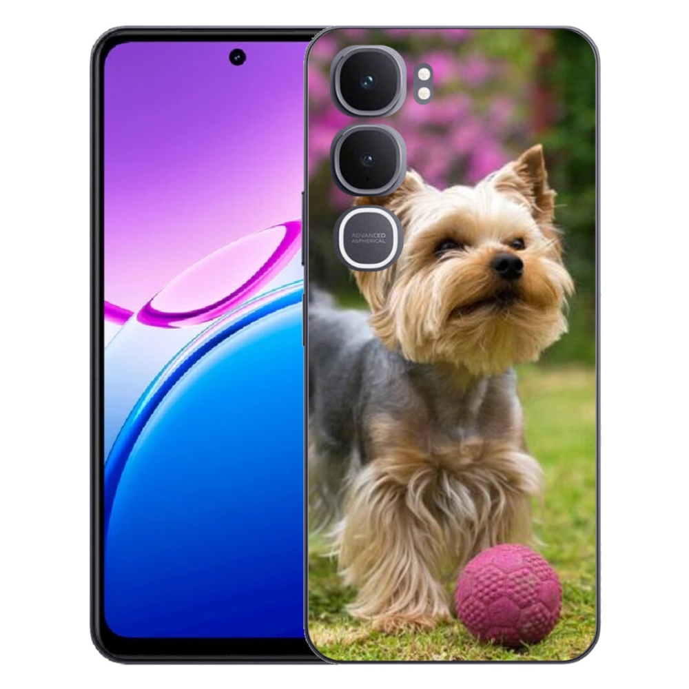 Gelový kryt mmCase na Vivo Y31 5G - jorkšír 4
