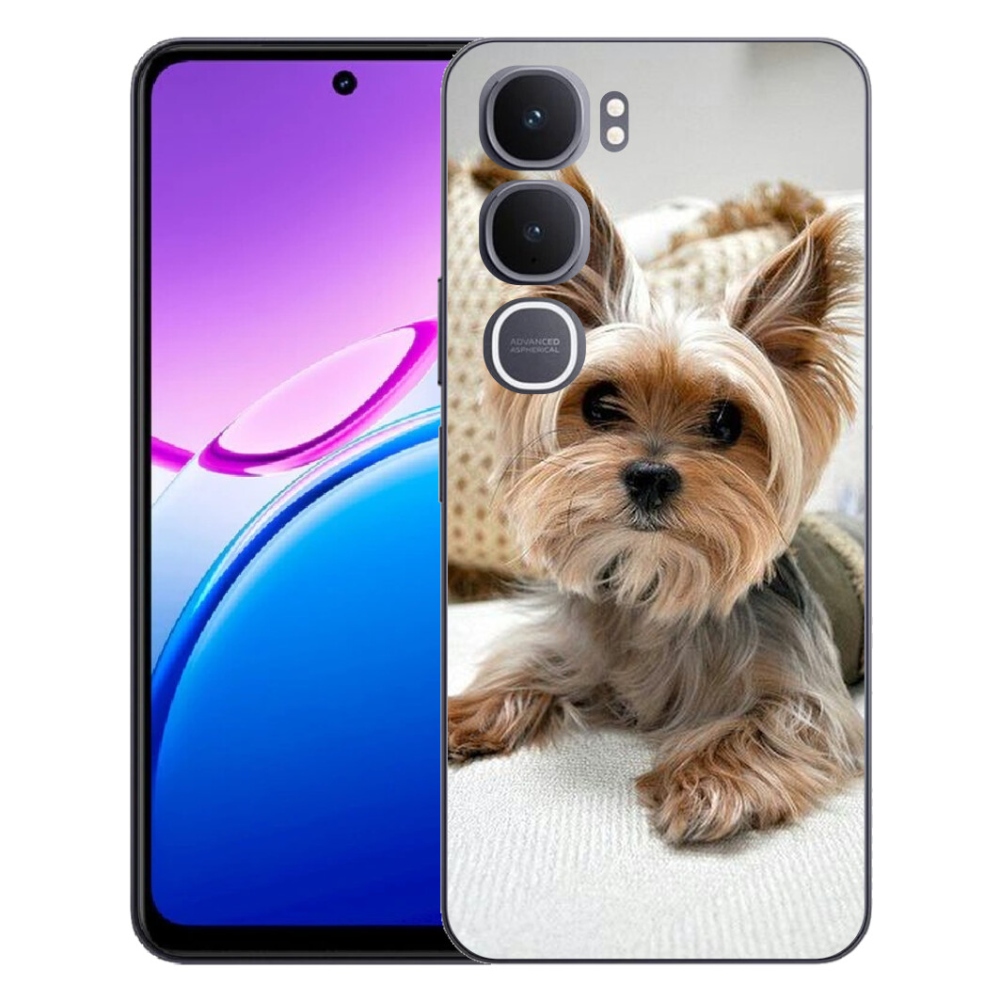Gelový kryt mmCase na Vivo Y31 5G - jorkšír 5