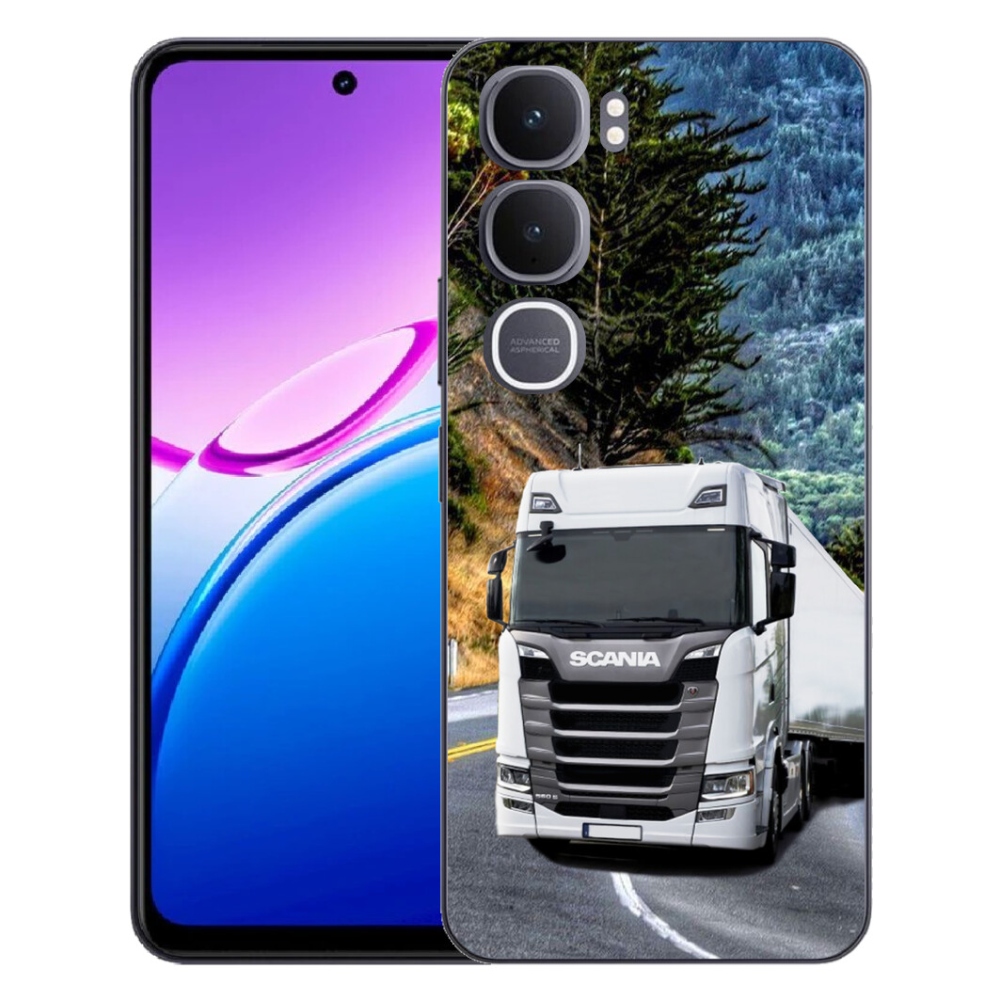 Gelový kryt mmCase na Vivo Y31 5G - kamion 1