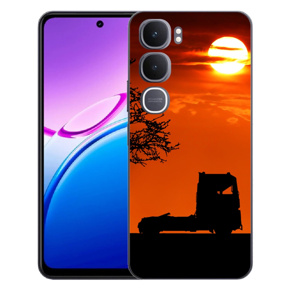 Gelový kryt mmCase na Vivo Y31 5G - kamion 3