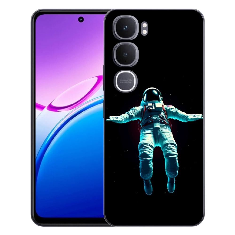 Gelový kryt mmCase na Vivo Y31 5G - kosmonaut