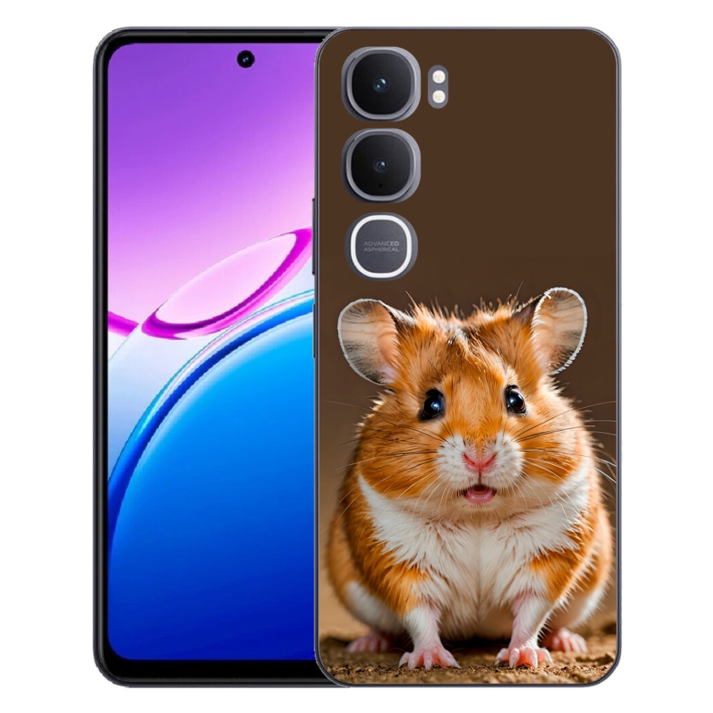 Gelový kryt mmCase na Vivo Y31 5G - křeček