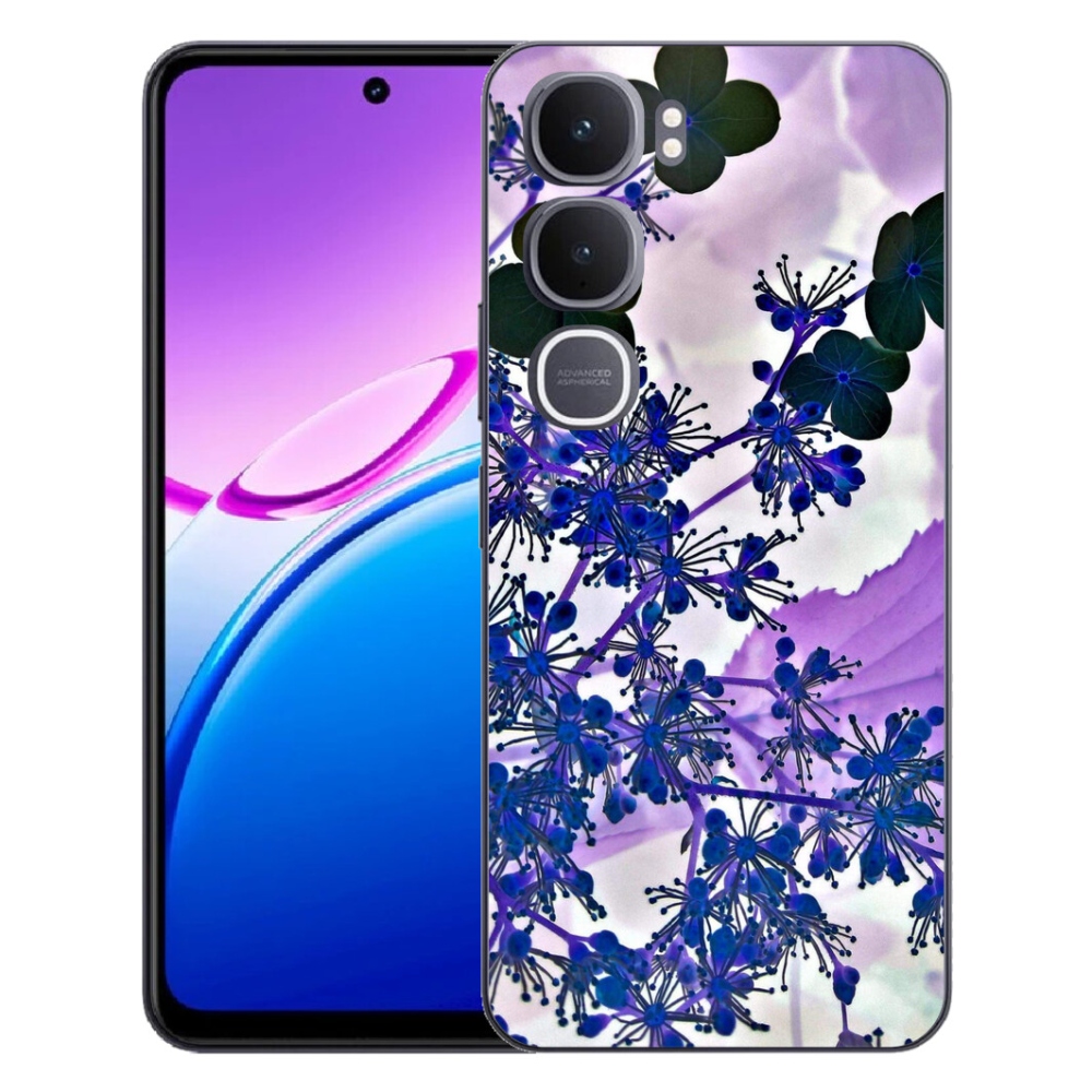Gelový kryt mmCase na Vivo Y31 5G - květ hortenzie