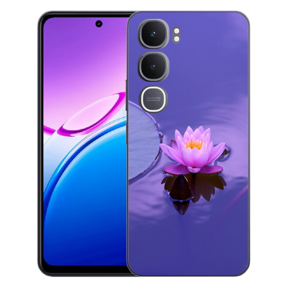 Gelový kryt mmCase na Vivo Y31 5G - květ na hladině