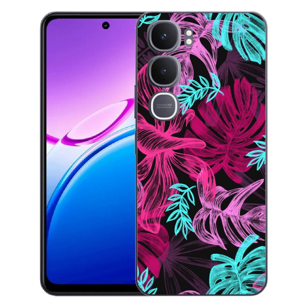Gelový kryt mmCase na Vivo Y31 5G - květiny 1