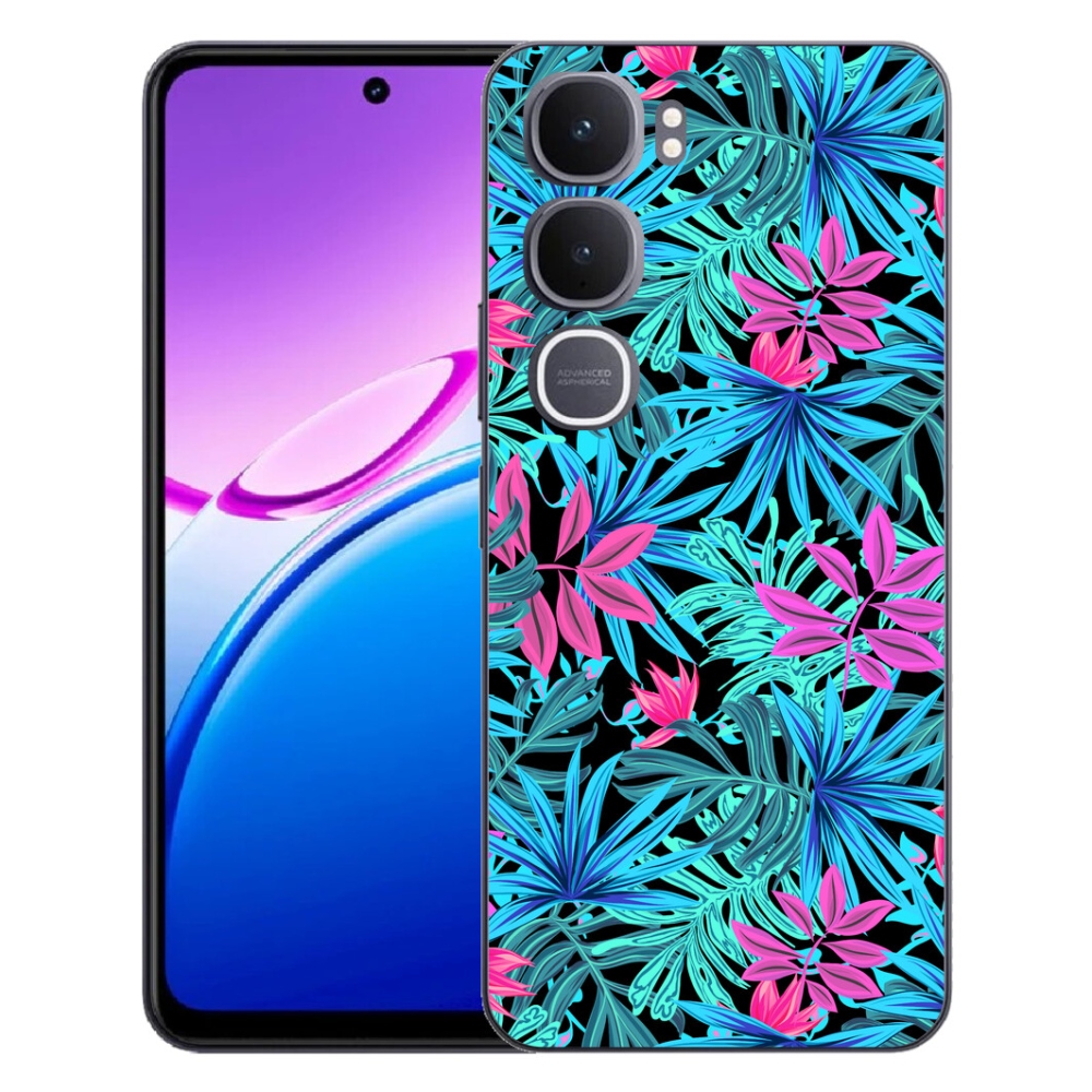 Gelový kryt mmCase na Vivo Y31 5G - květiny 3