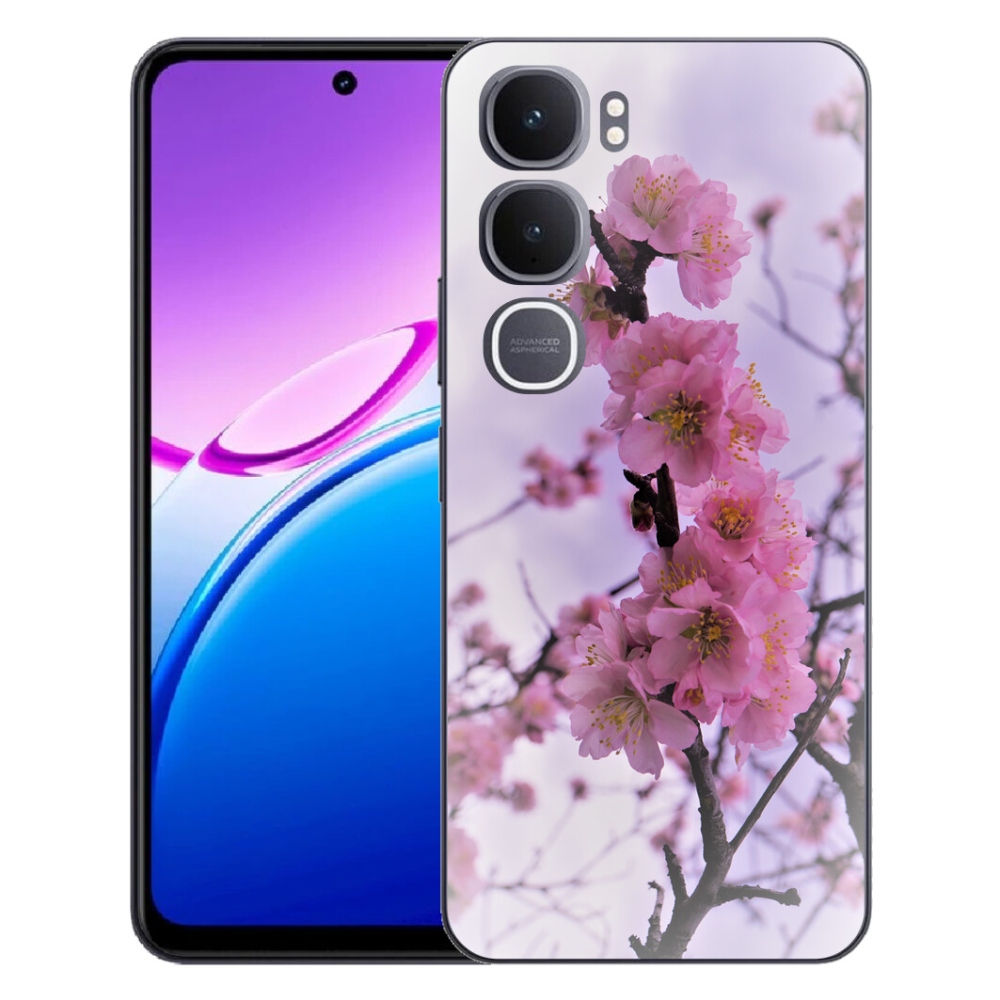 Gelový kryt mmCase na Vivo Y31 5G - květiny 7