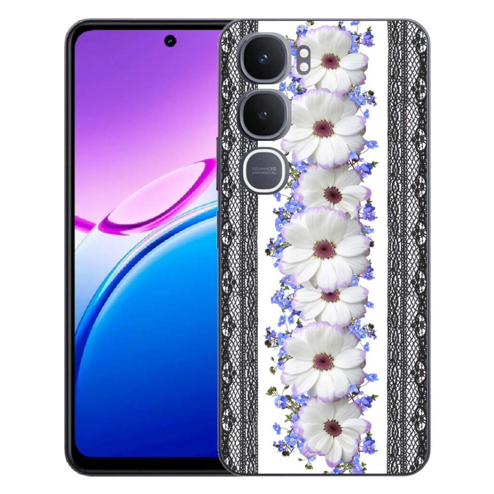 Gelový kryt mmCase na Vivo Y31 5G - květiny 8