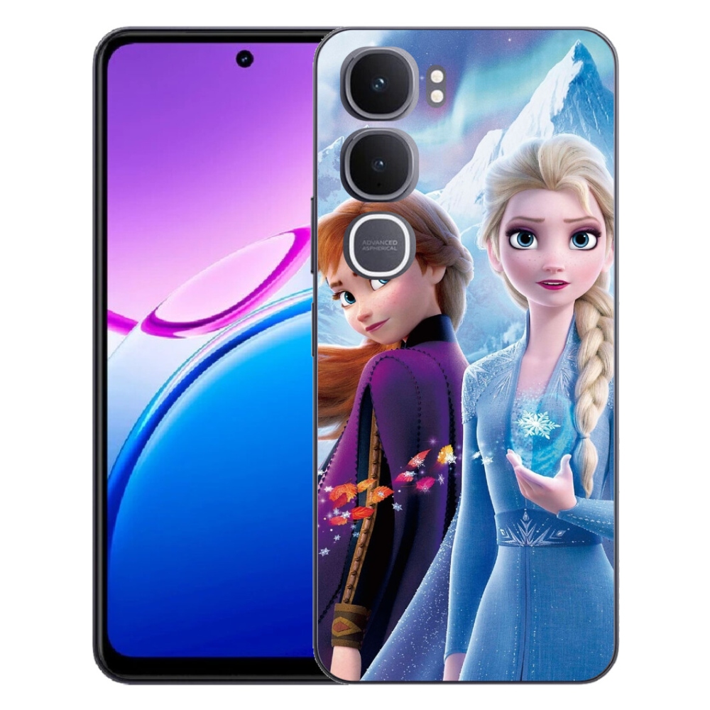 Gelový kryt mmCase na Vivo Y31 5G - ledové království 3