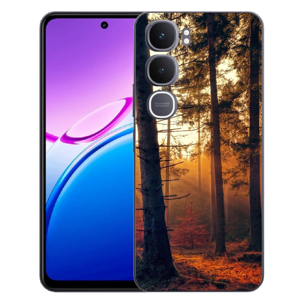 Gelový kryt mmCase na Vivo Y31 5G - les