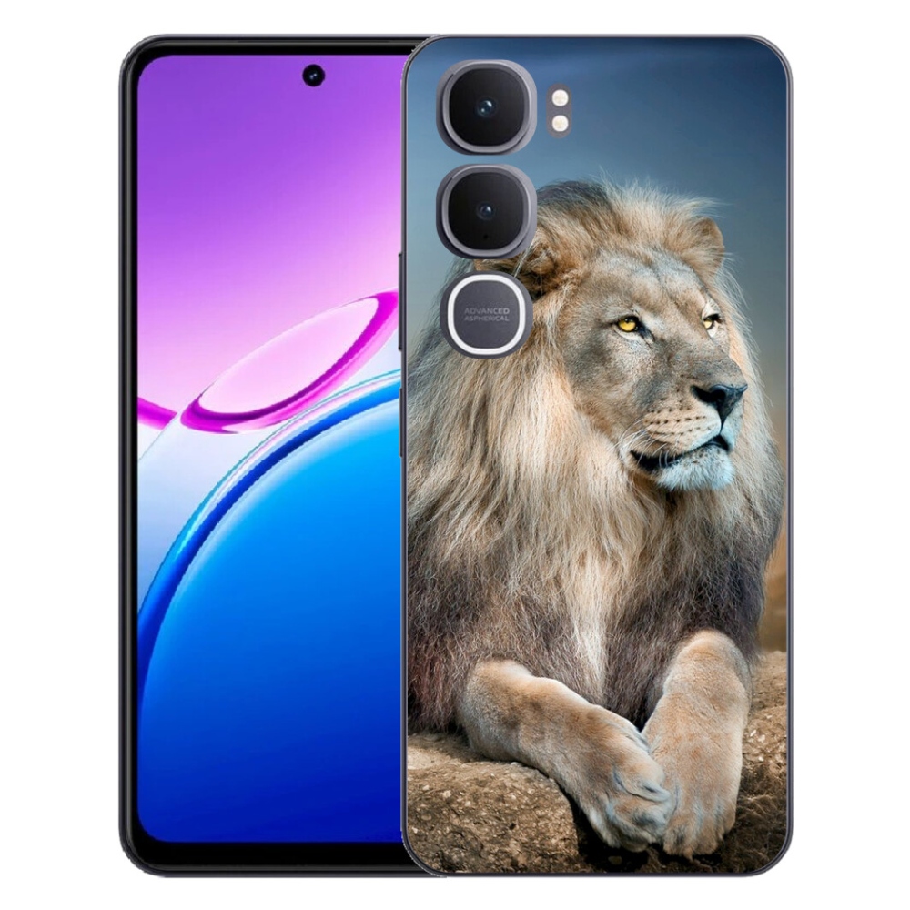 Gelový kryt mmCase na Vivo Y31 5G - lev 1