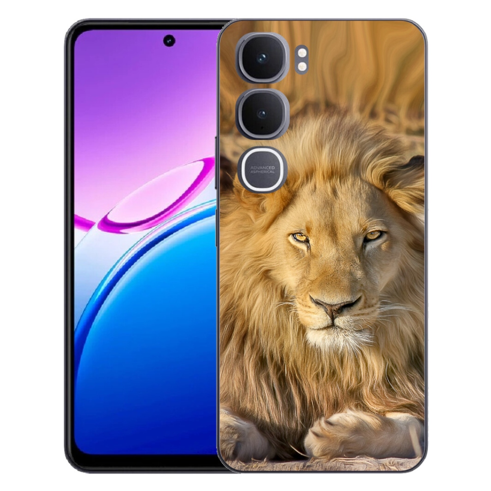 Gelový kryt mmCase na Vivo Y31 5G - lev 2