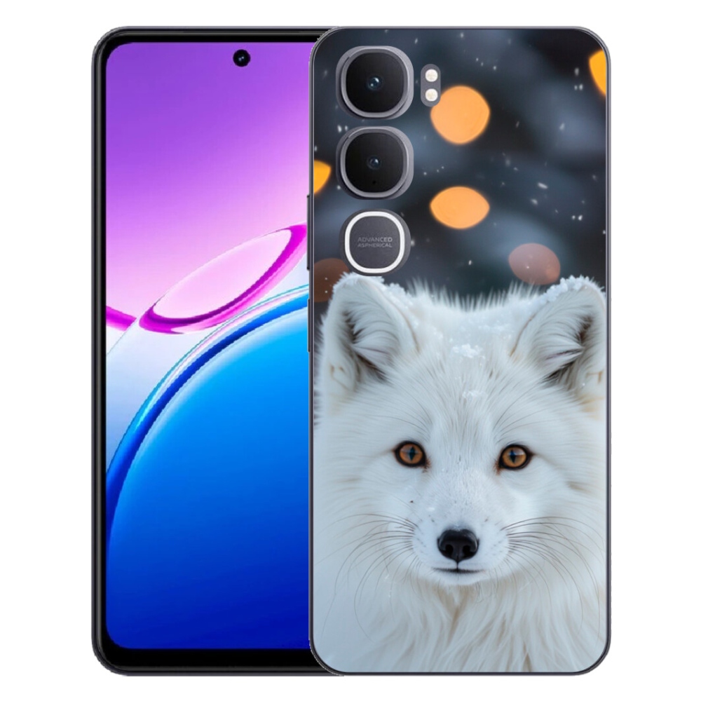 Gelový kryt mmCase na Vivo Y31 5G - liška polární