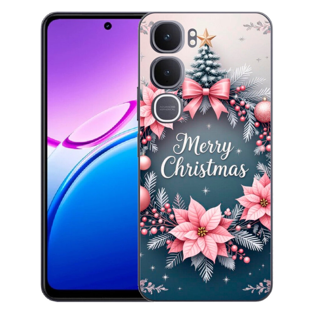 Gelový kryt mmCase na Vivo Y31 5G - merry christmas