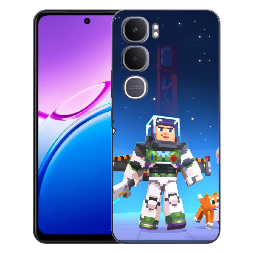 Gelový kryt mmCase na Vivo Y31 5G - minecraft 2
