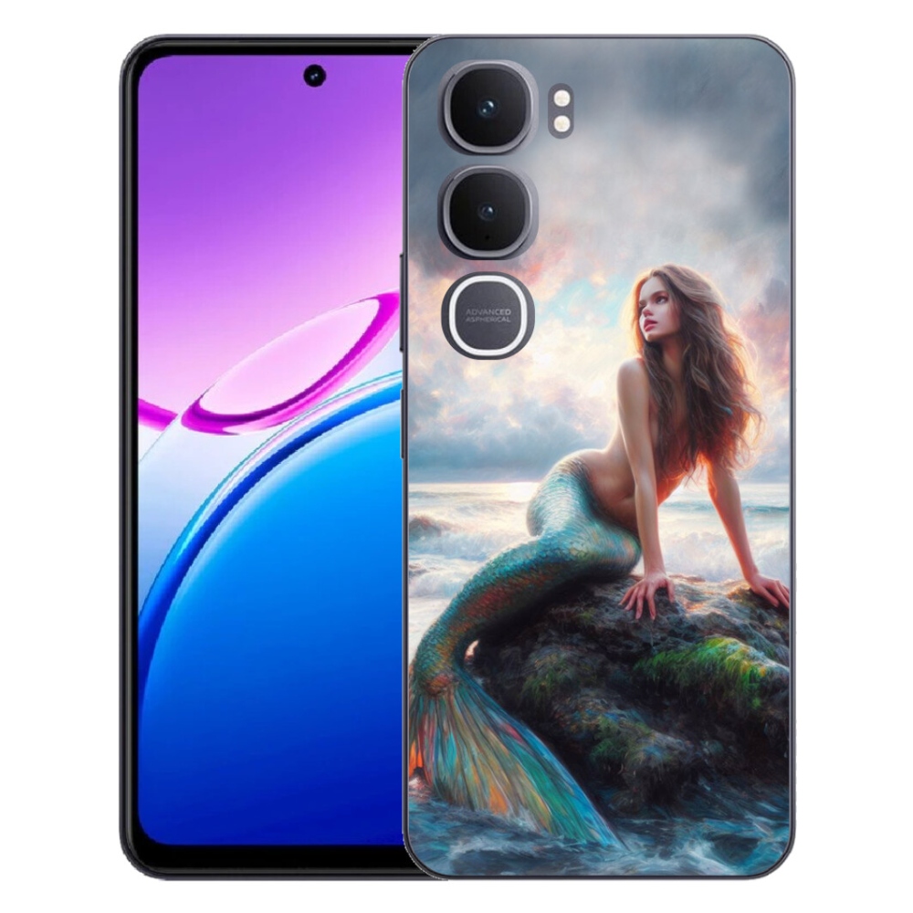 Gelový kryt mmCase na Vivo Y31 5G - mořská panna