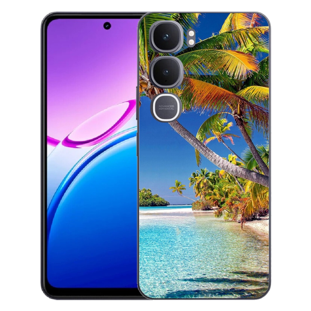 Gelový kryt mmCase na Vivo Y31 5G - mořská pláž