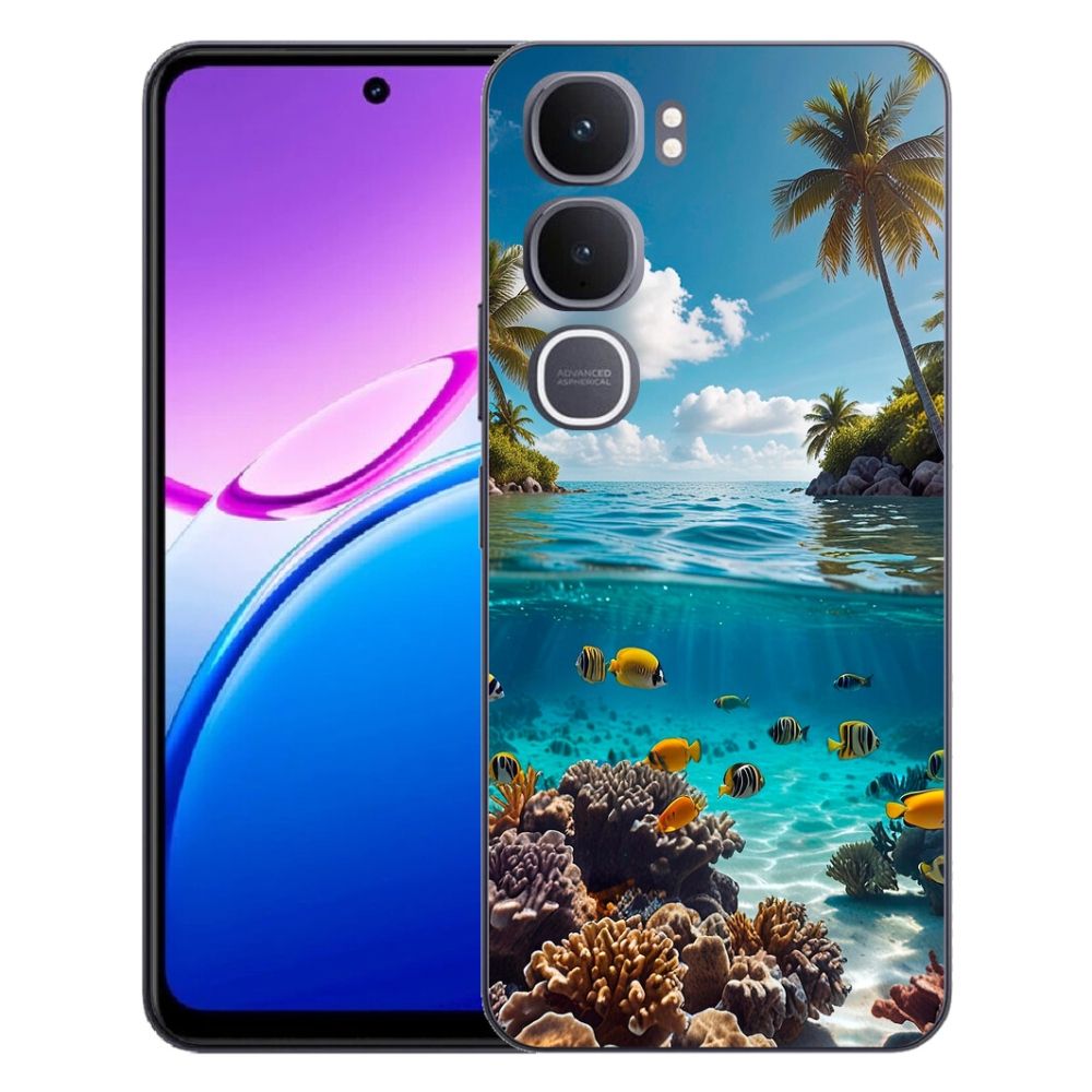 Gelový kryt mmCase na Vivo Y31 5G - mořský svět 4