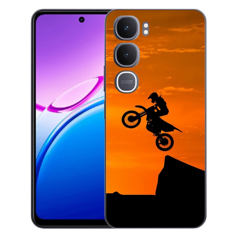 Gelový kryt mmCase na Vivo Y31 5G - motocross