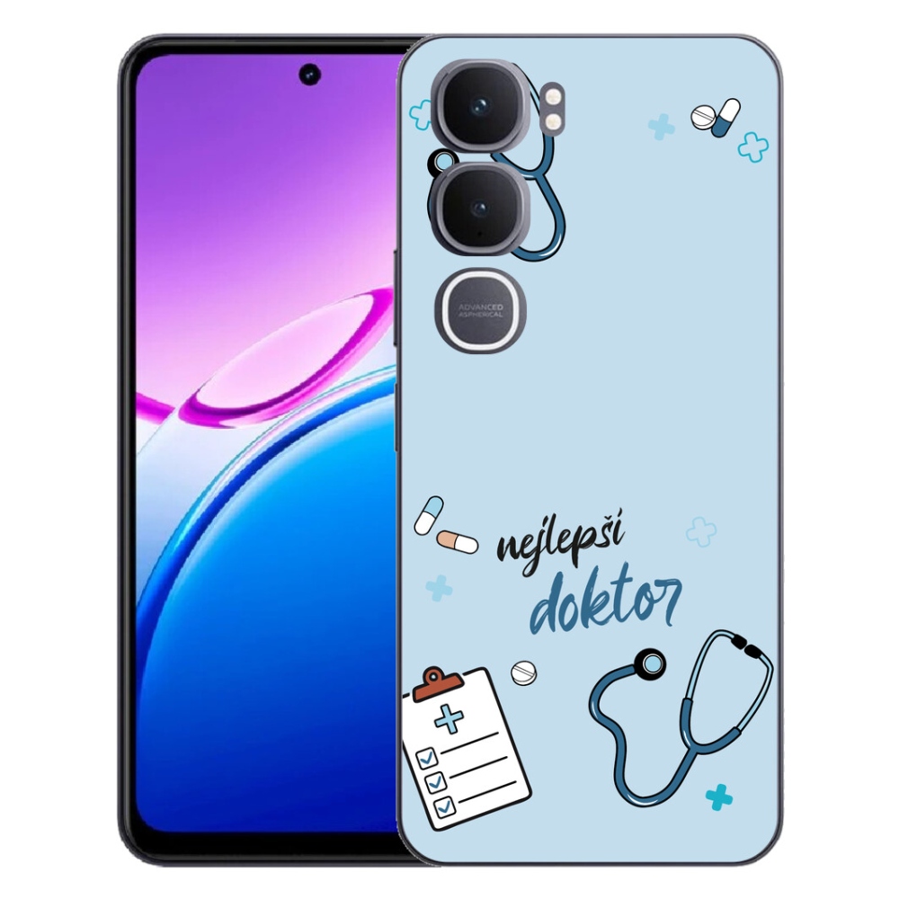 Gelový kryt mmCase na Vivo Y31 5G - nejlepší doktor