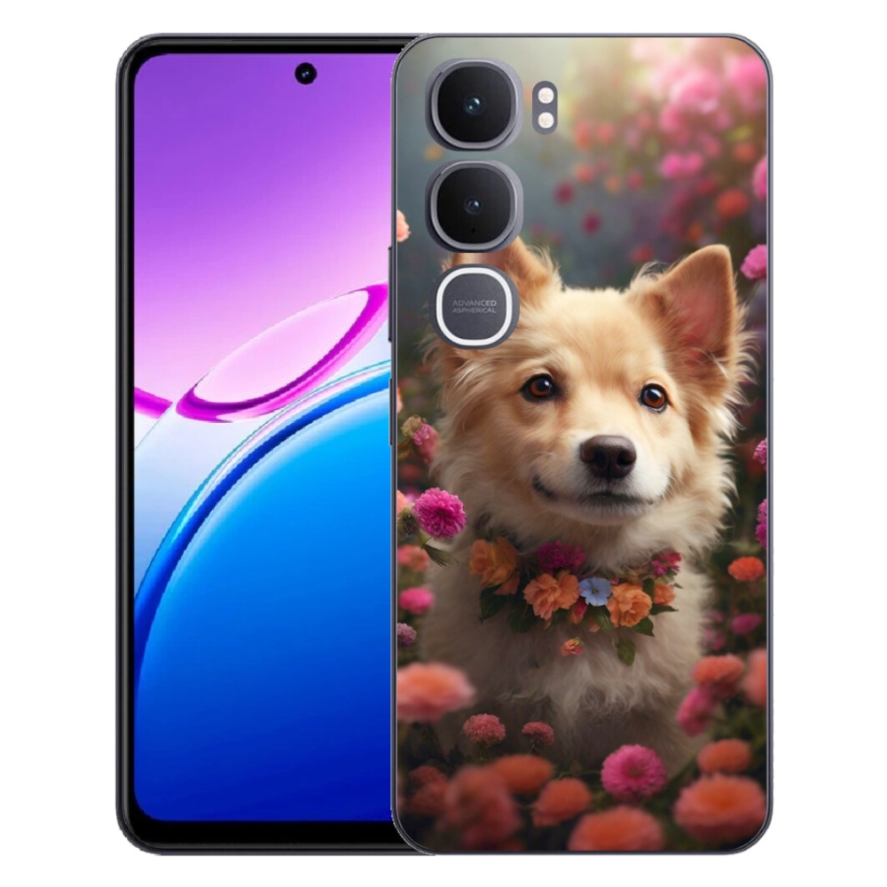 Gelový kryt mmCase na Vivo Y31 5G - německý špic