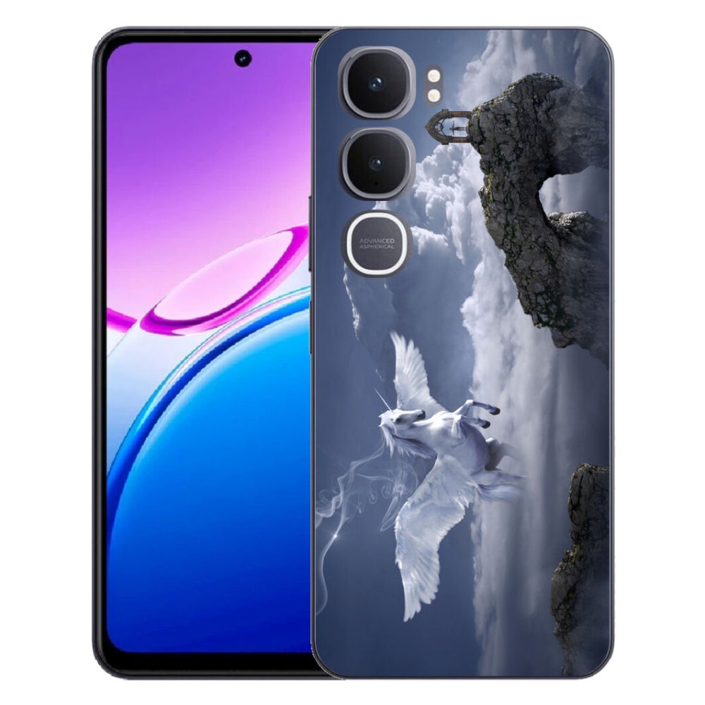 Gelový kryt mmCase na Vivo Y31 5G - pegas