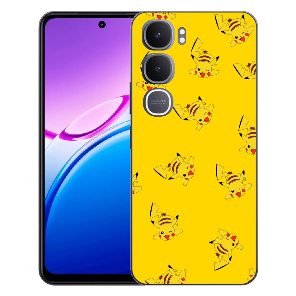 Gelový kryt mmCase na Vivo Y31 5G - pikachu
