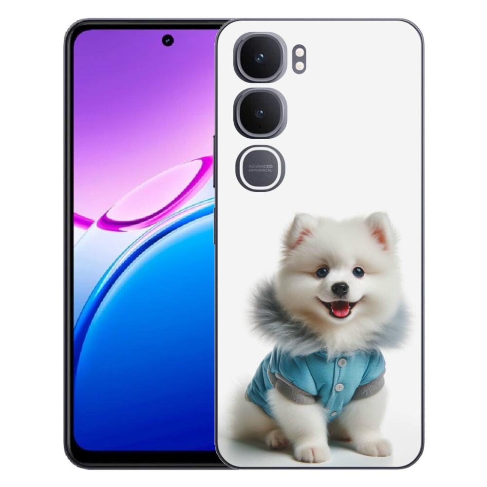 Gelový kryt mmCase na Vivo Y31 5G - pomeranian