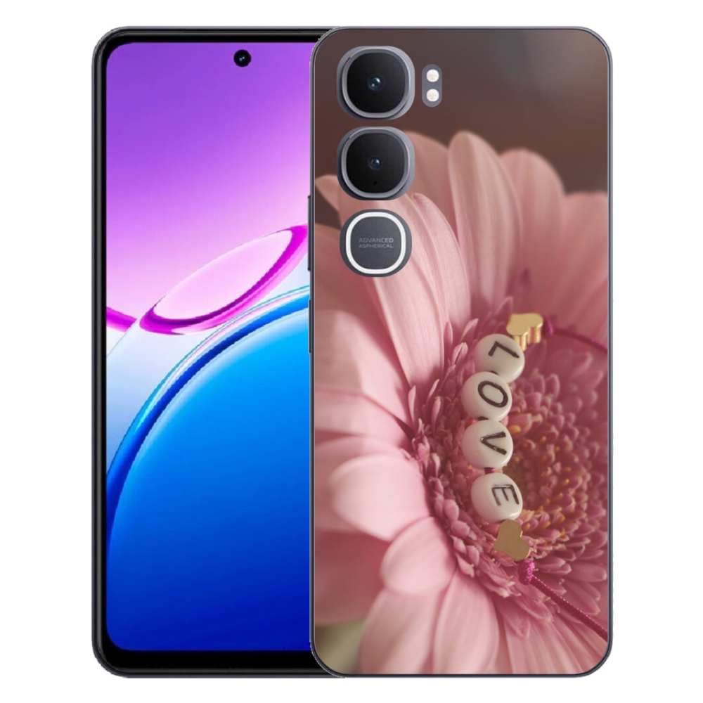 Gelový kryt mmCase na Vivo Y31 5G - přívěsek love