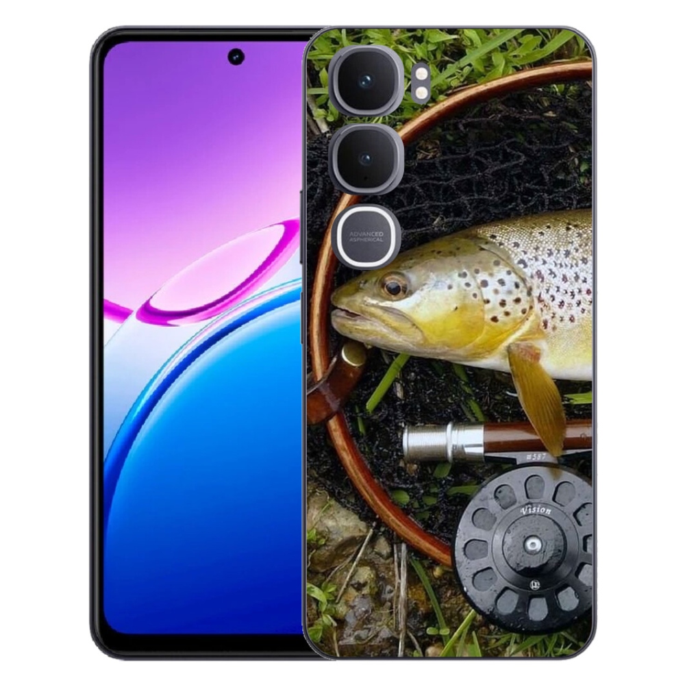 Gelový kryt mmCase na Vivo Y31 5G - pstruh 2