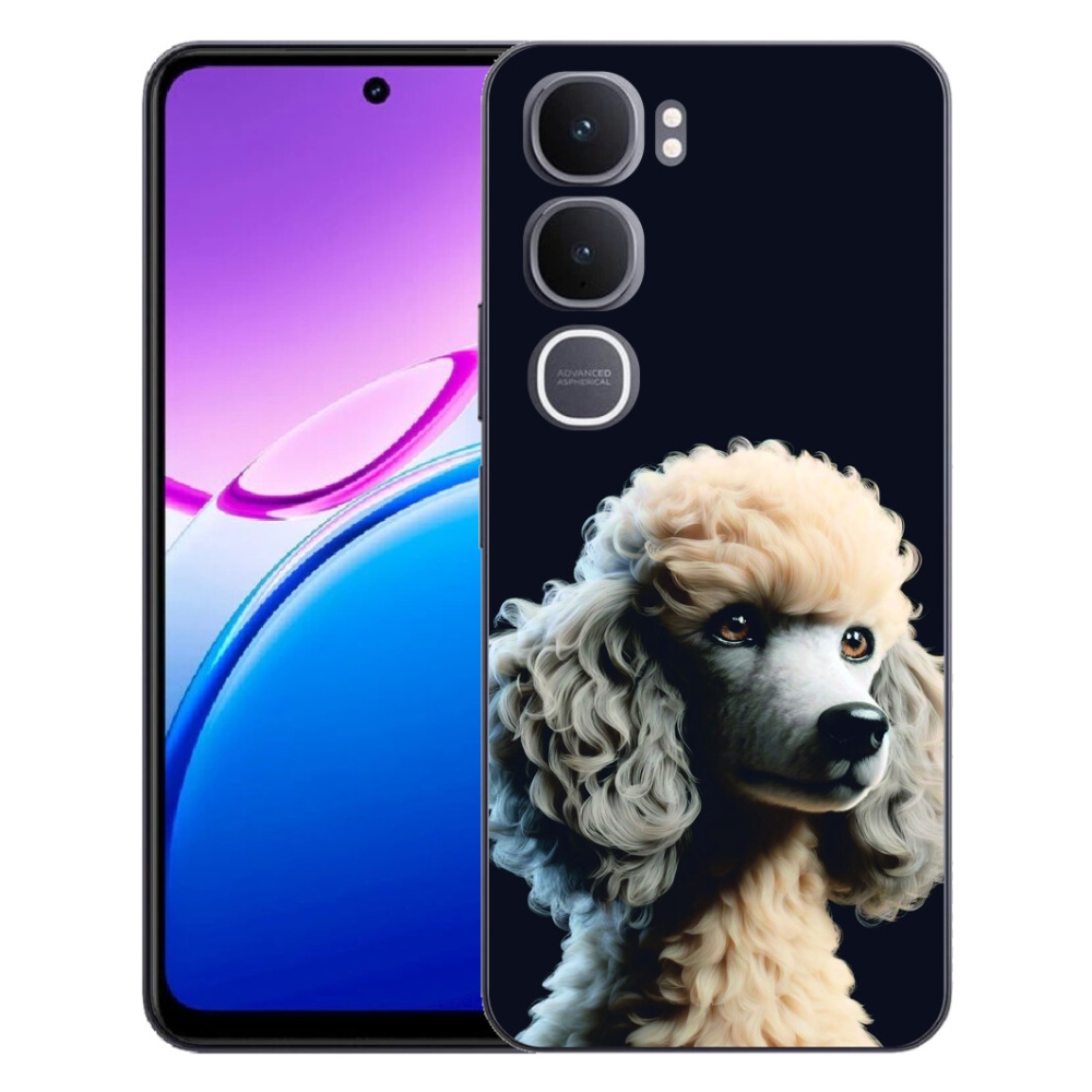 Gelový kryt mmCase na Vivo Y31 5G - pudl
