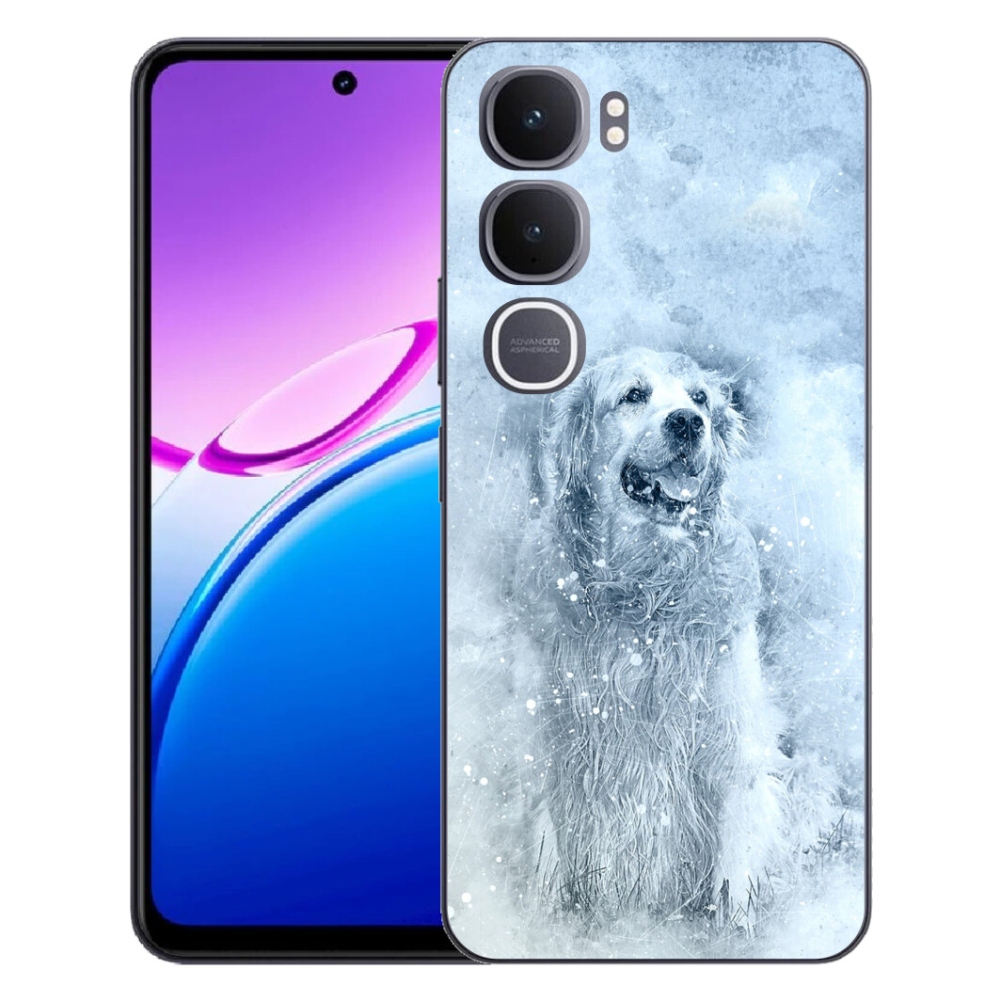 Gelový kryt mmCase na Vivo Y31 5G - retrívr