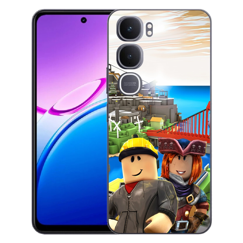Gelový kryt mmCase na Vivo Y31 5G - roblox 1