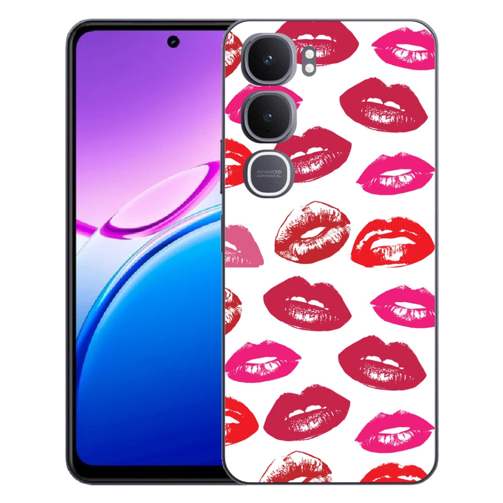 Gelový kryt mmCase na Vivo Y31 5G - rty