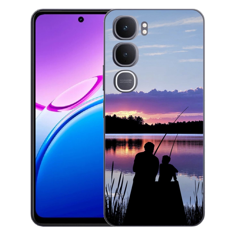 Gelový kryt mmCase na Vivo Y31 5G - rybaření 2