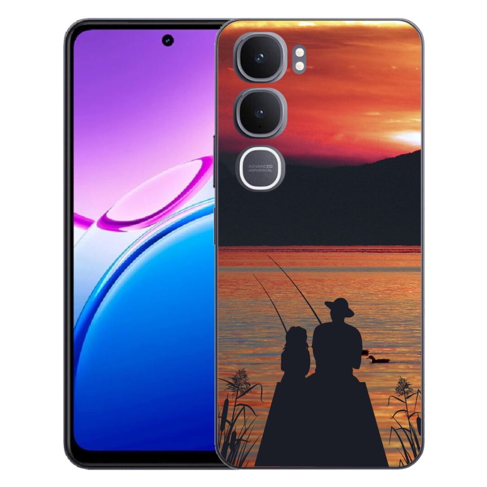 Gelový kryt mmCase na Vivo Y31 5G - rybaření 3
