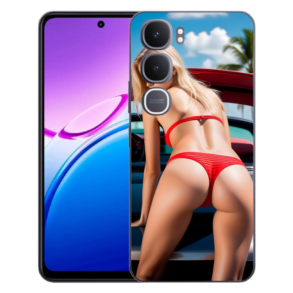 Gelový kryt mmCase na Vivo Y31 5G - sexy žena 2