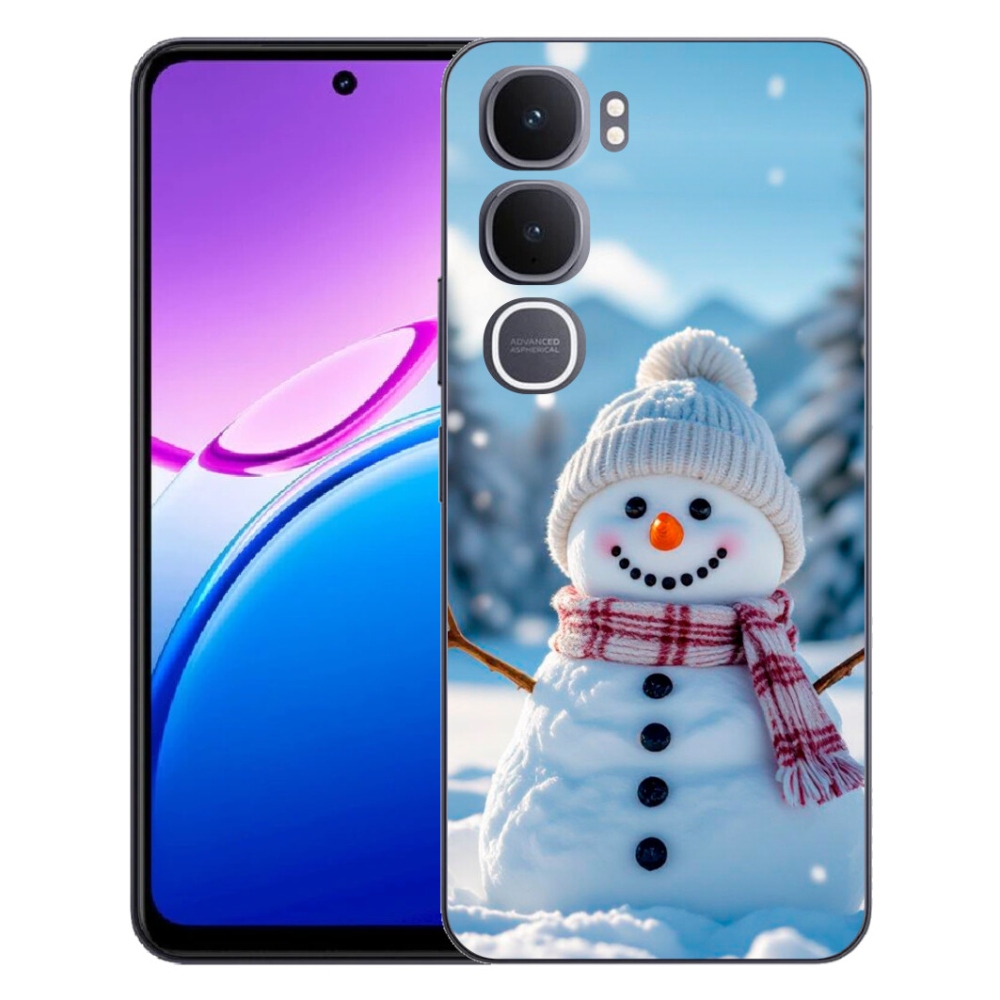 Gelový kryt mmCase na Vivo Y31 5G - sněhulák 3