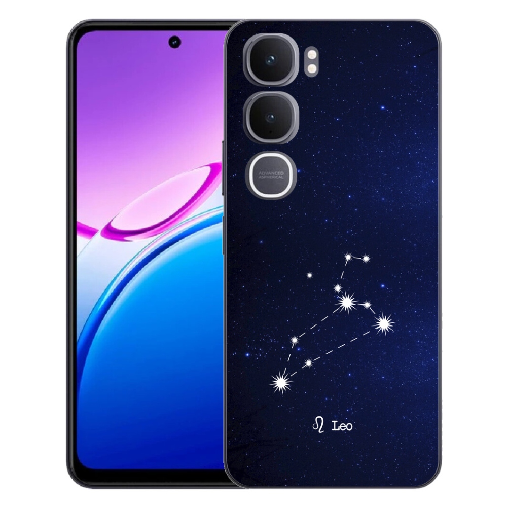 Gelový kryt mmCase na Vivo Y31 5G - souhvězdí Lva