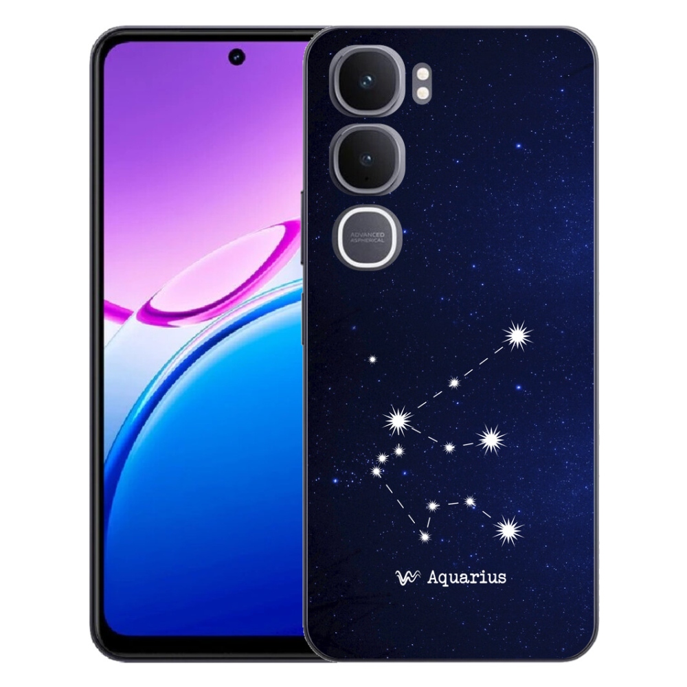 Gelový kryt mmCase na Vivo Y31 5G - souhvězdí Vodnáře