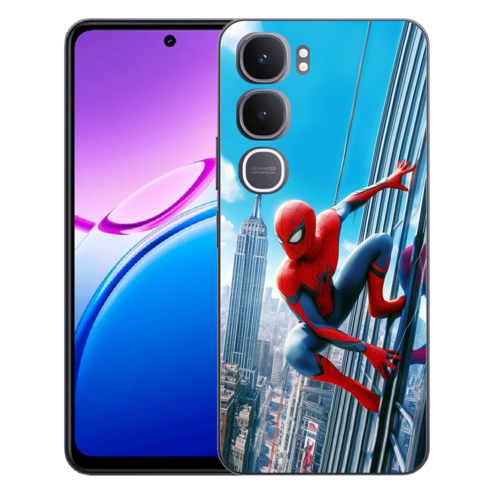 Gelový kryt mmCase na Vivo Y31 5G - spiderman