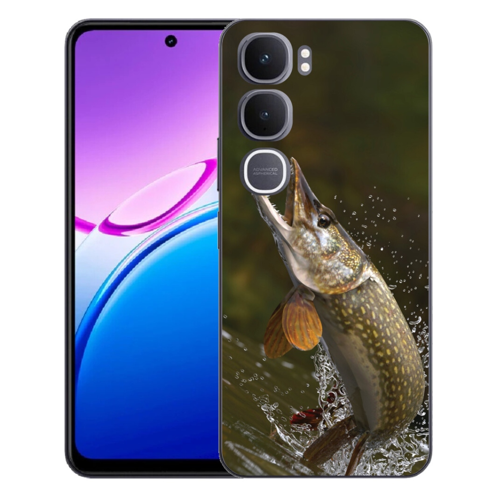 Gelový kryt mmCase na Vivo Y31 5G - štika
