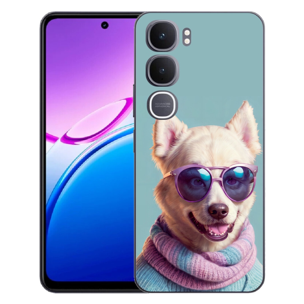 Gelový kryt mmCase na Vivo Y31 5G - stylový německý špic