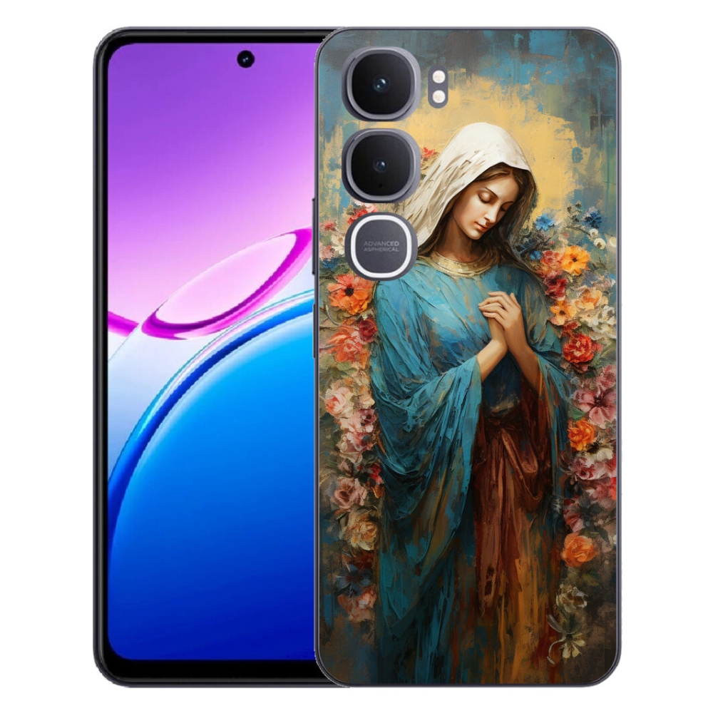 Gelový kryt mmCase na Vivo Y31 5G - svatá žena