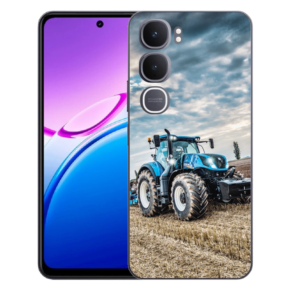Gelový kryt mmCase na Vivo Y31 5G - traktor 2